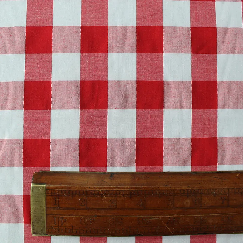 Dressmaking Bold Gingham - Red