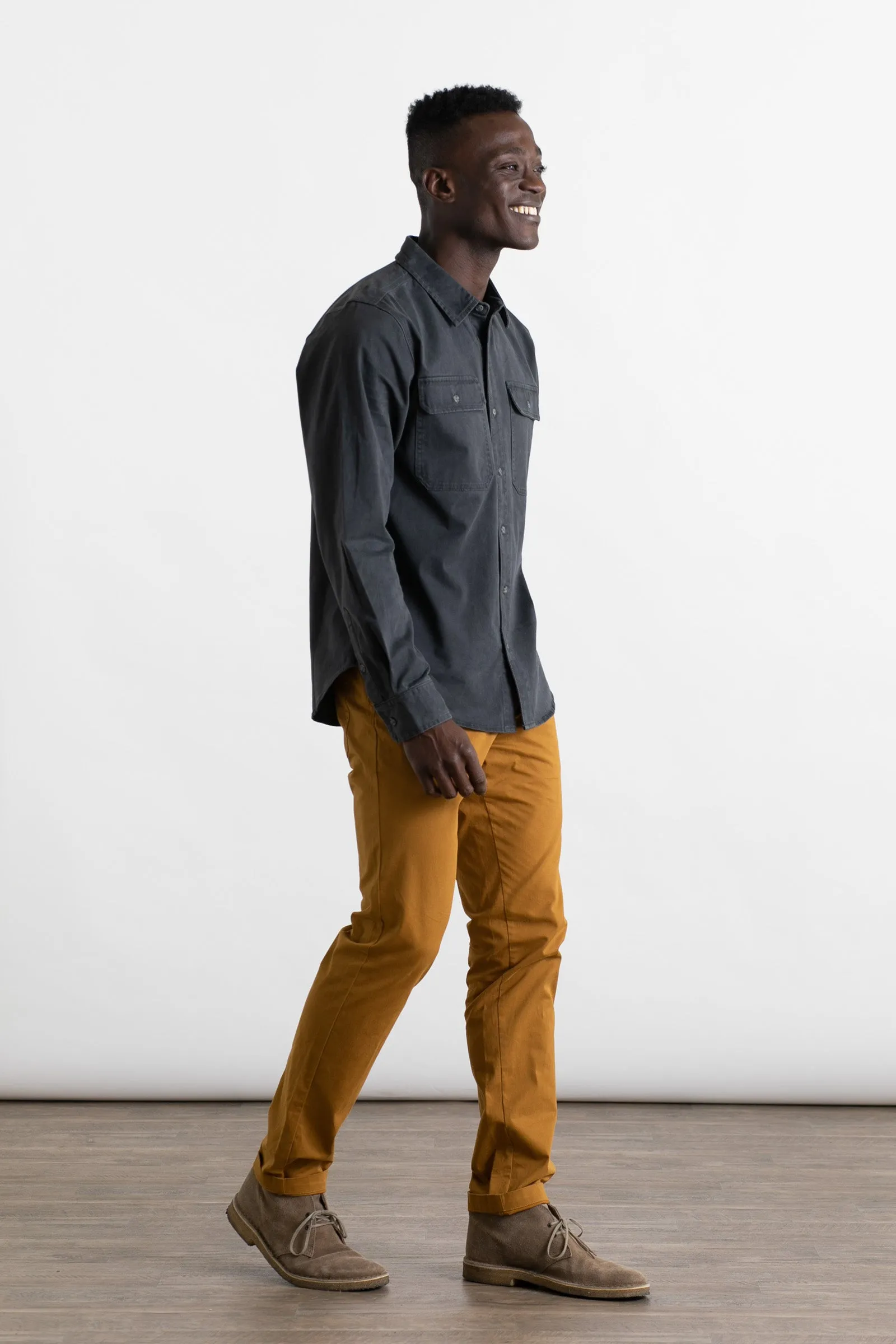 Eugene Utility Shirt / Dark Slate