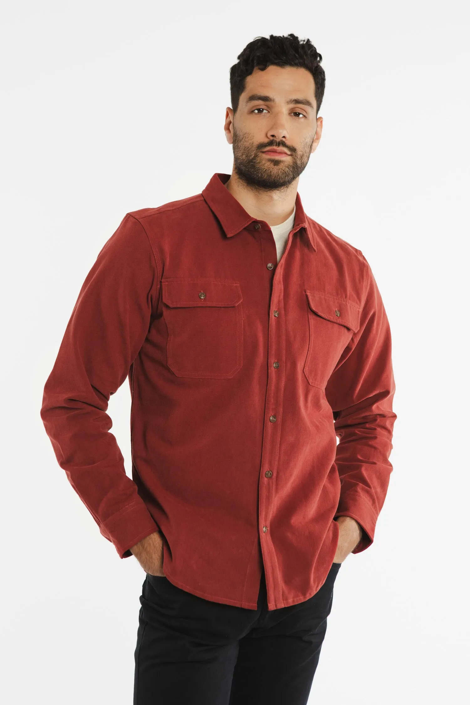 Eugene Utility Shirt / Redwood