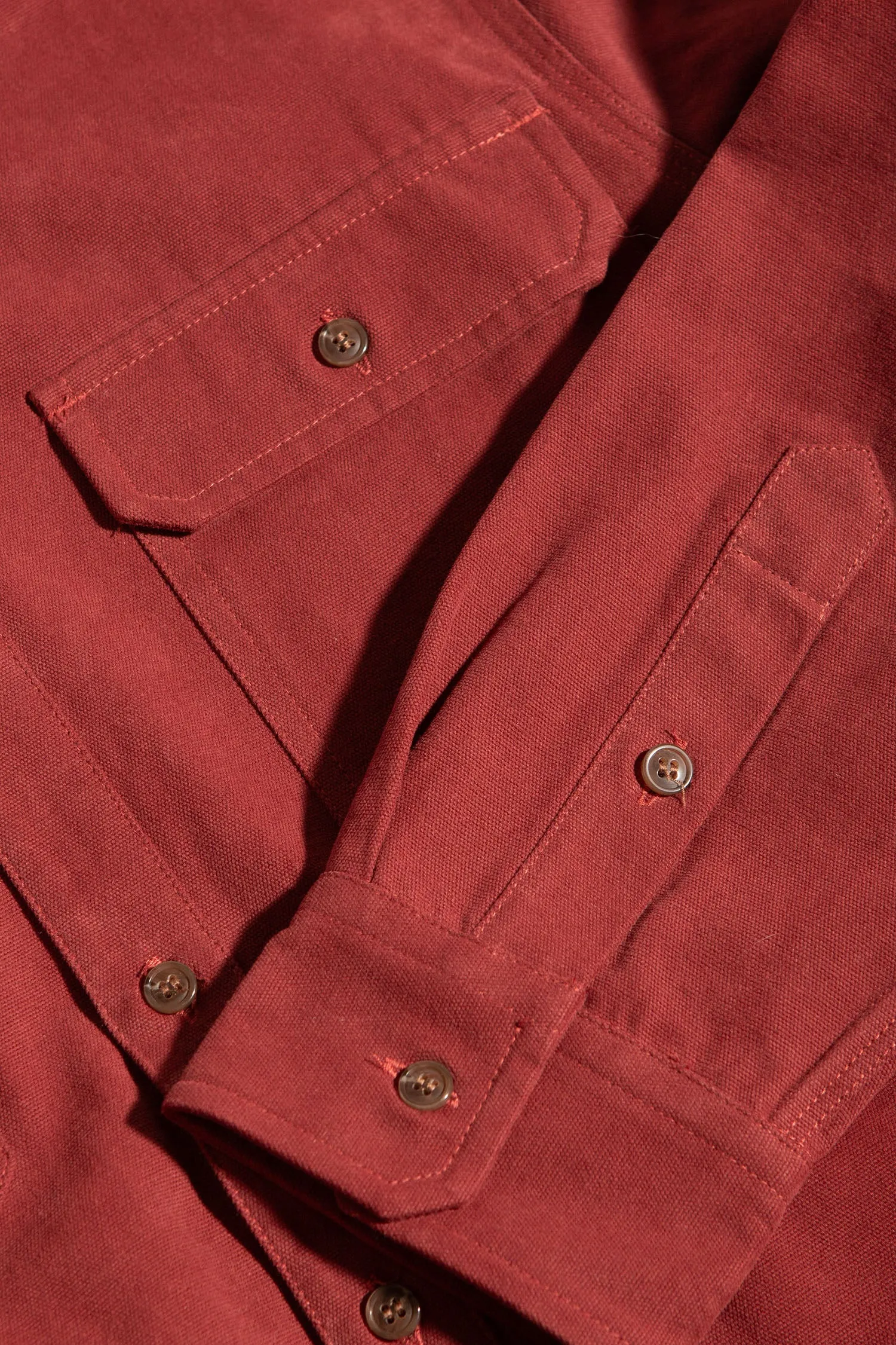 Eugene Utility Shirt / Redwood