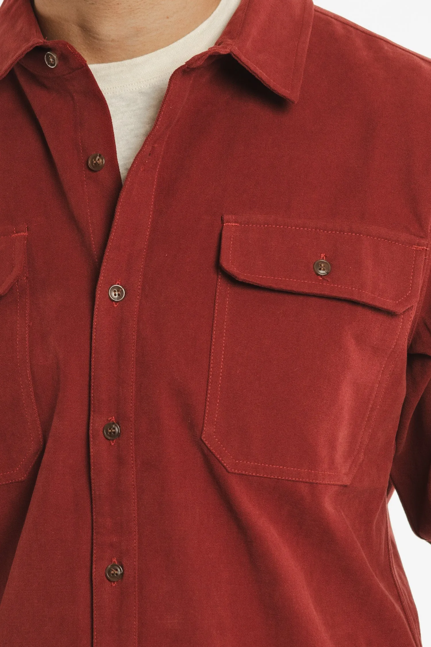 Eugene Utility Shirt / Redwood