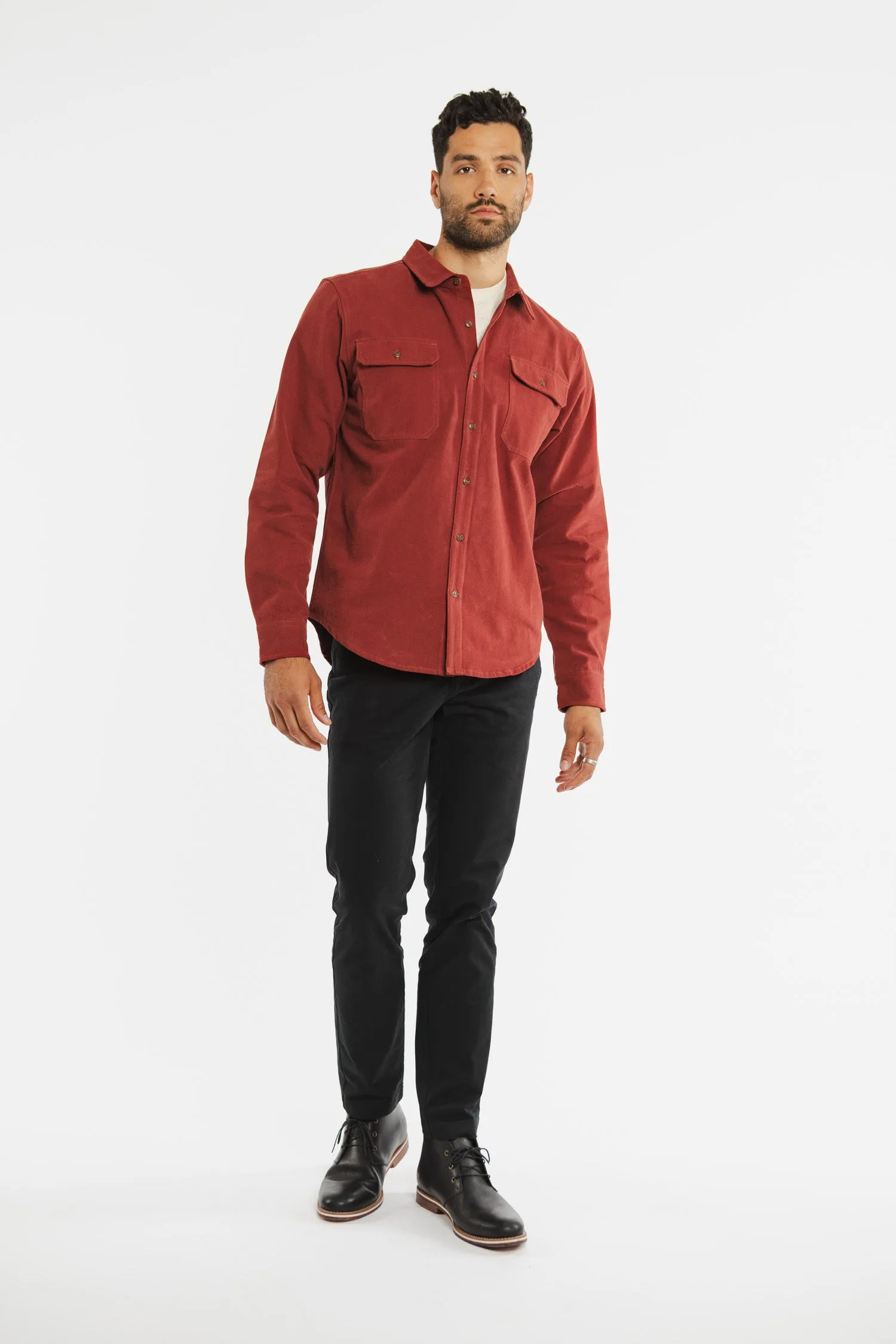 Eugene Utility Shirt / Redwood