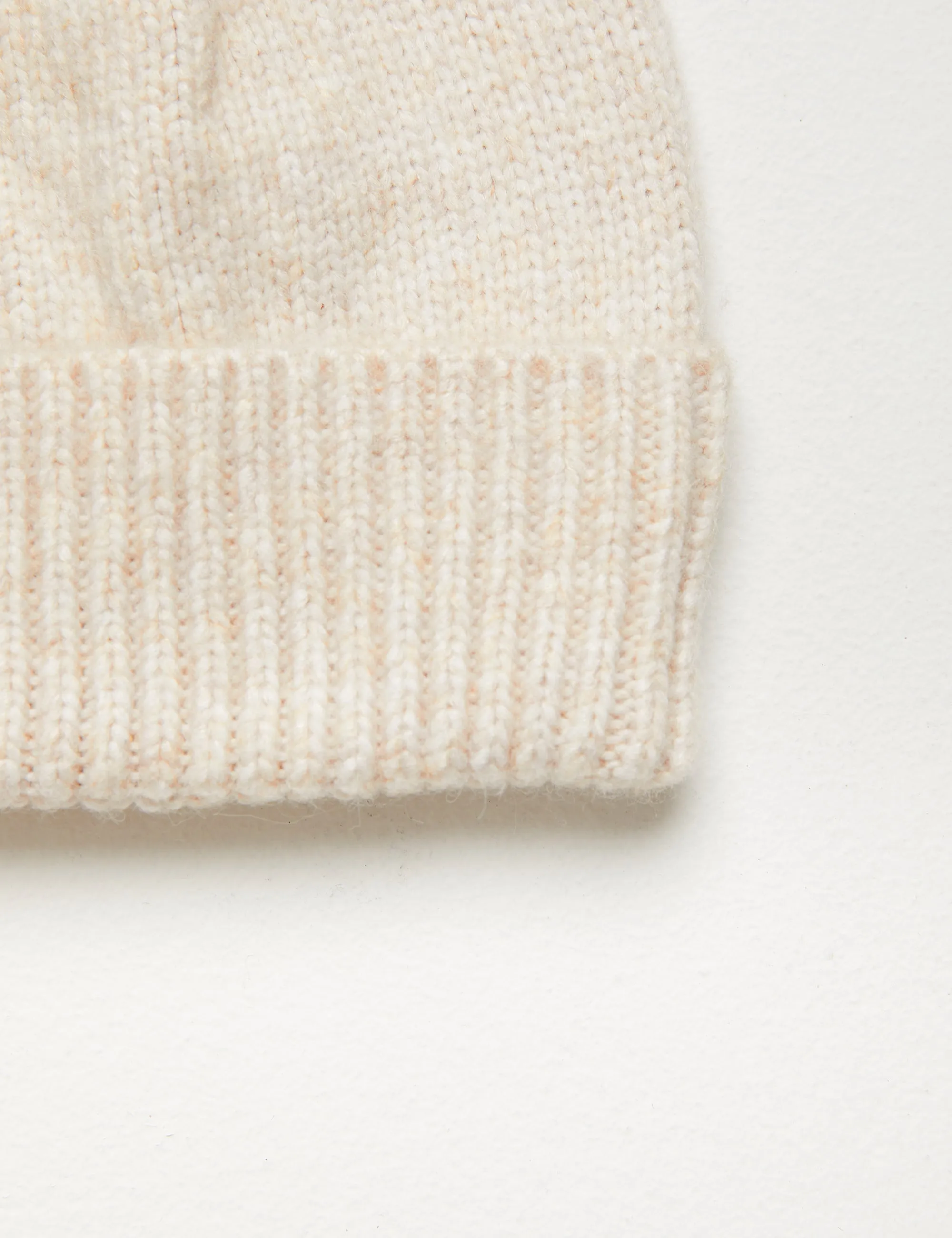 Fisherman Beanie - Natural Marle