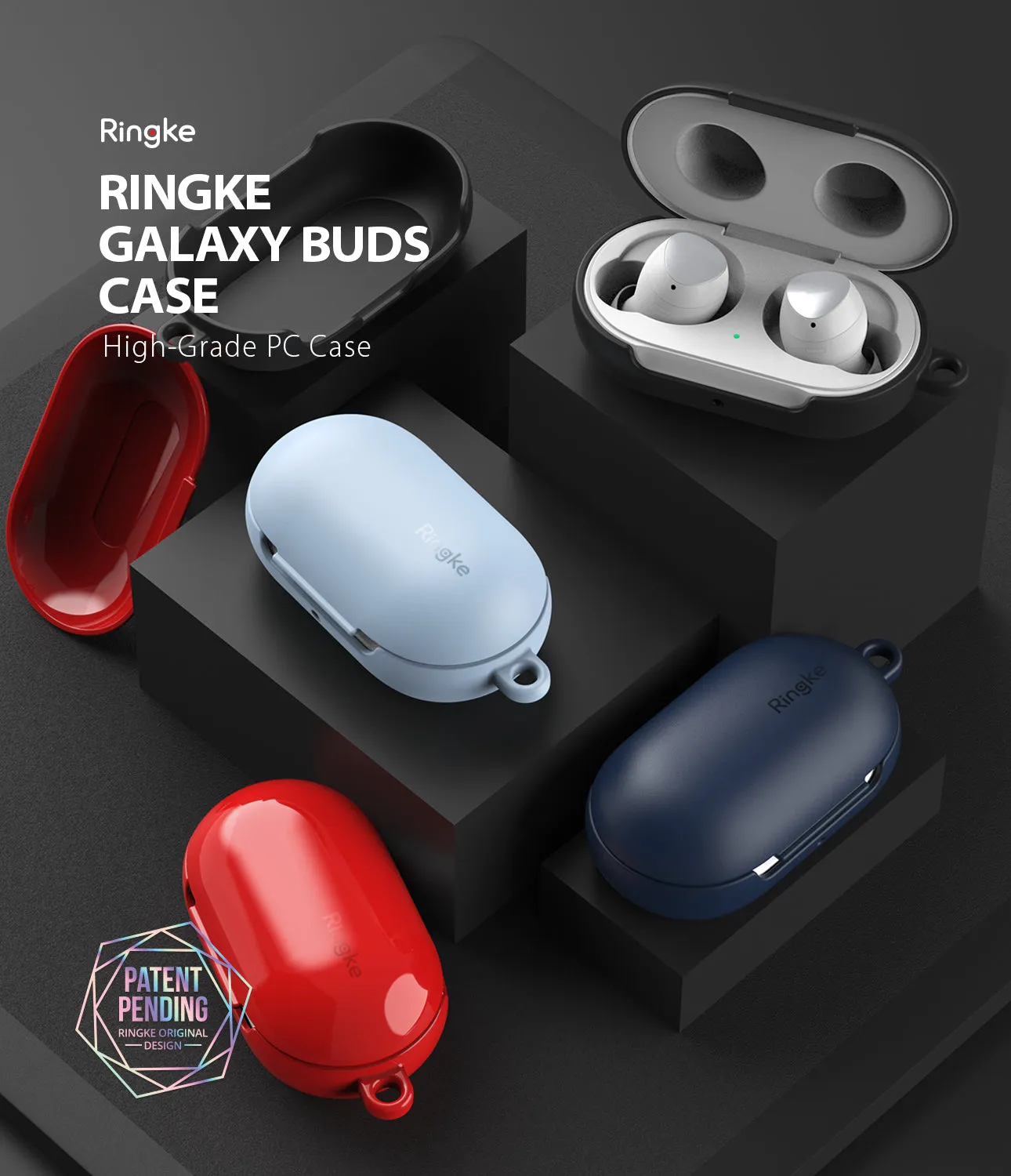 Galaxy Buds / Galaxy Buds  Case - Glossy Red