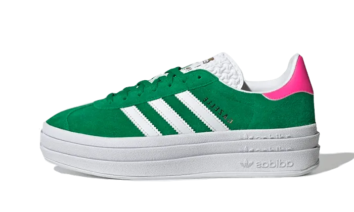 Gazelle Bold Green Lucid Pink