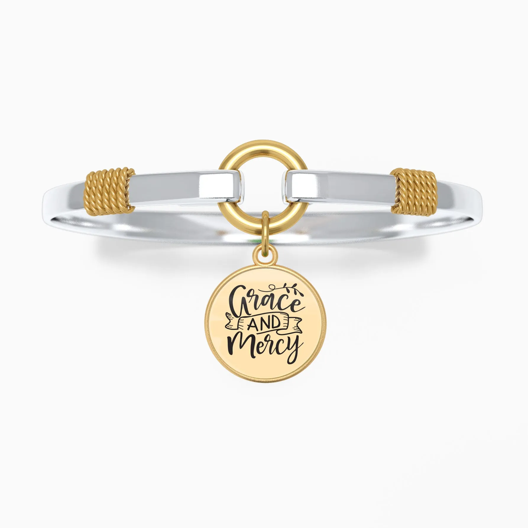 Grace and Mercy - Two-Tone Bracelet