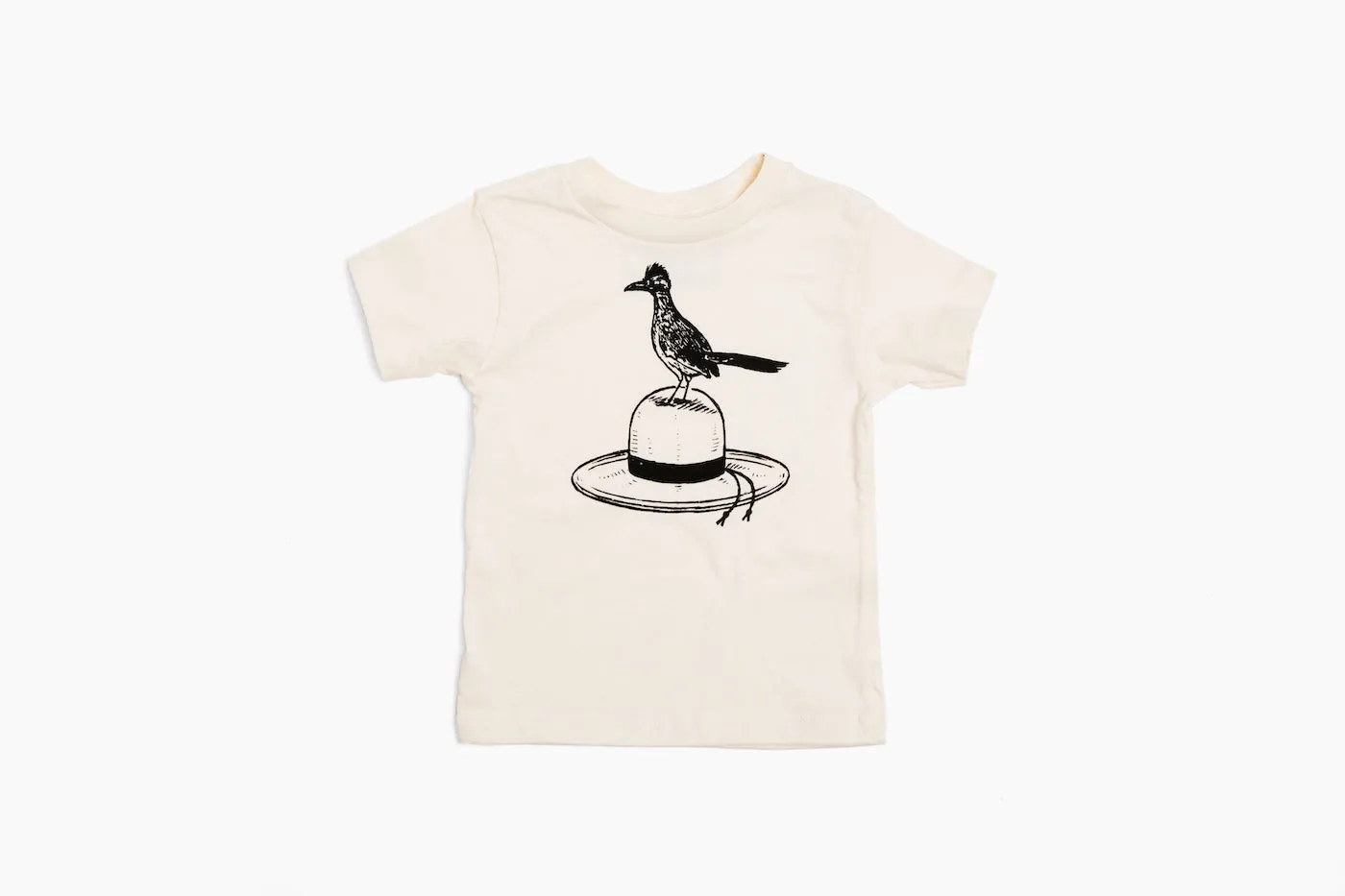 Kids Road Runner Tee-Natural