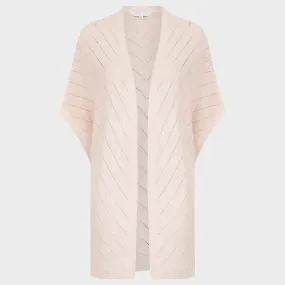 Ladies Textured Lurex Cardigan