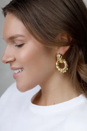 LARGE BOLD STATEMENT EARRINGS