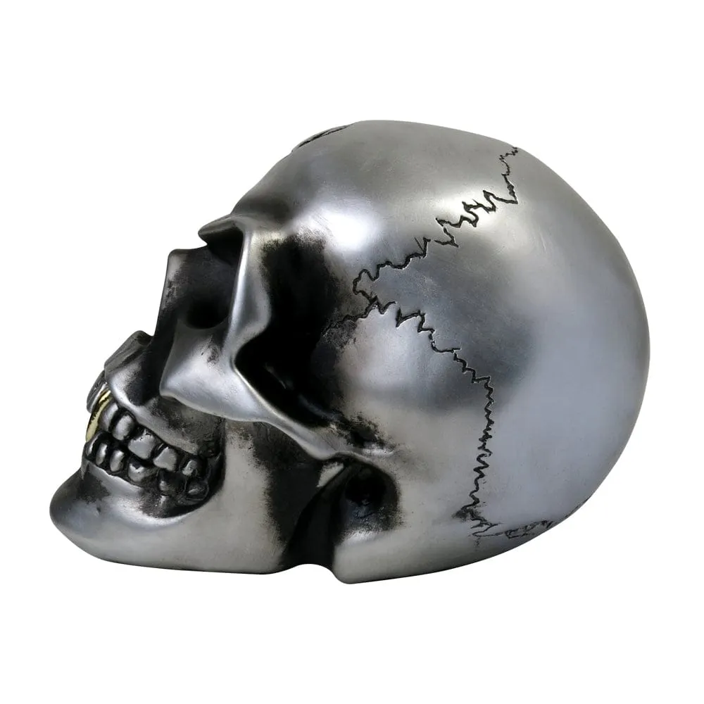 Large Metalized Colored Skull