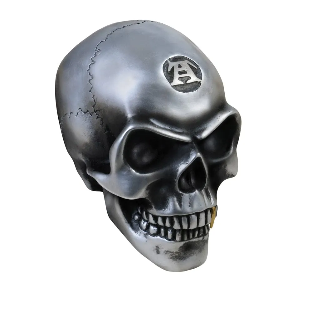 Large Metalized Colored Skull