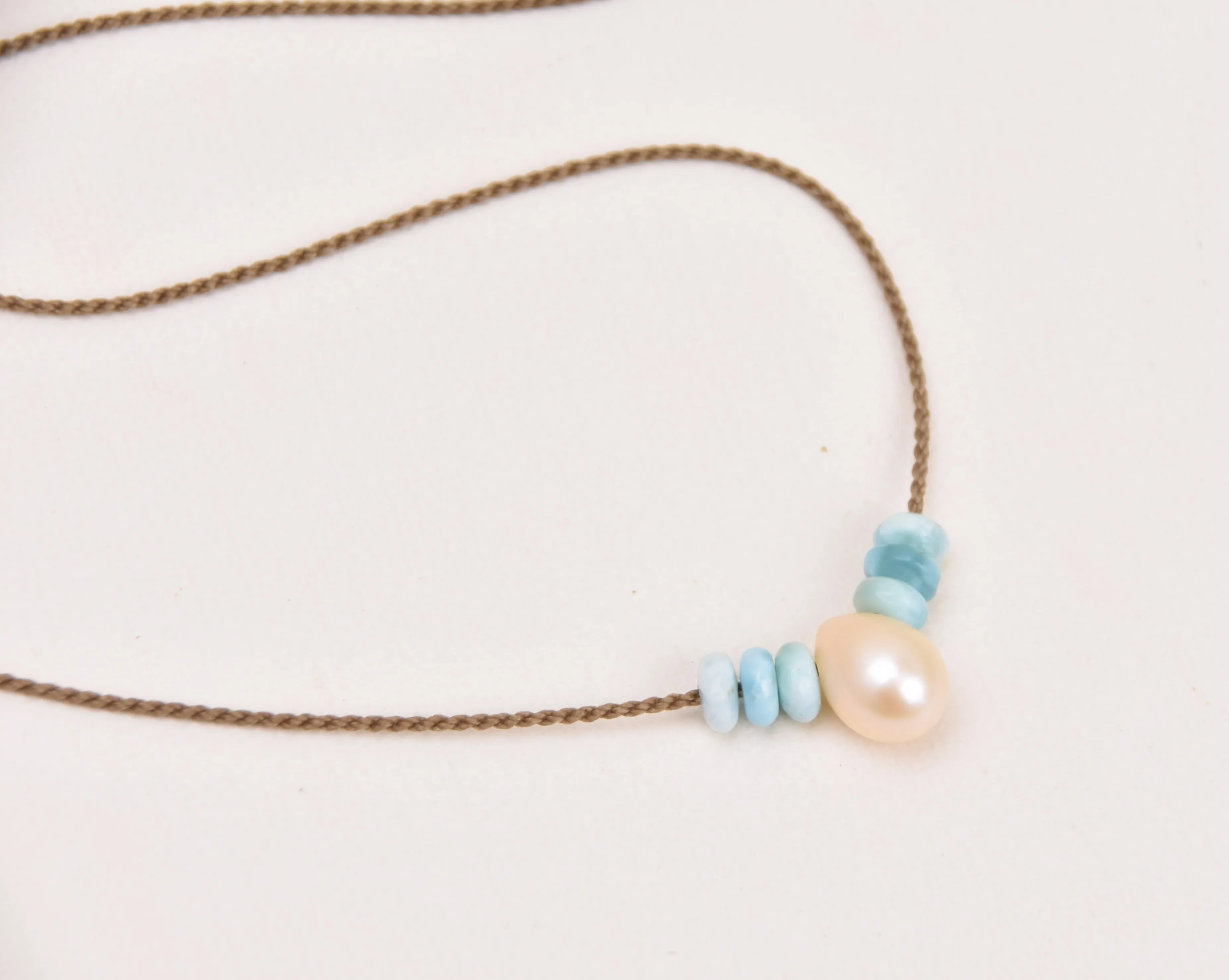 Larimar   Teardrop Pearl Bohemian