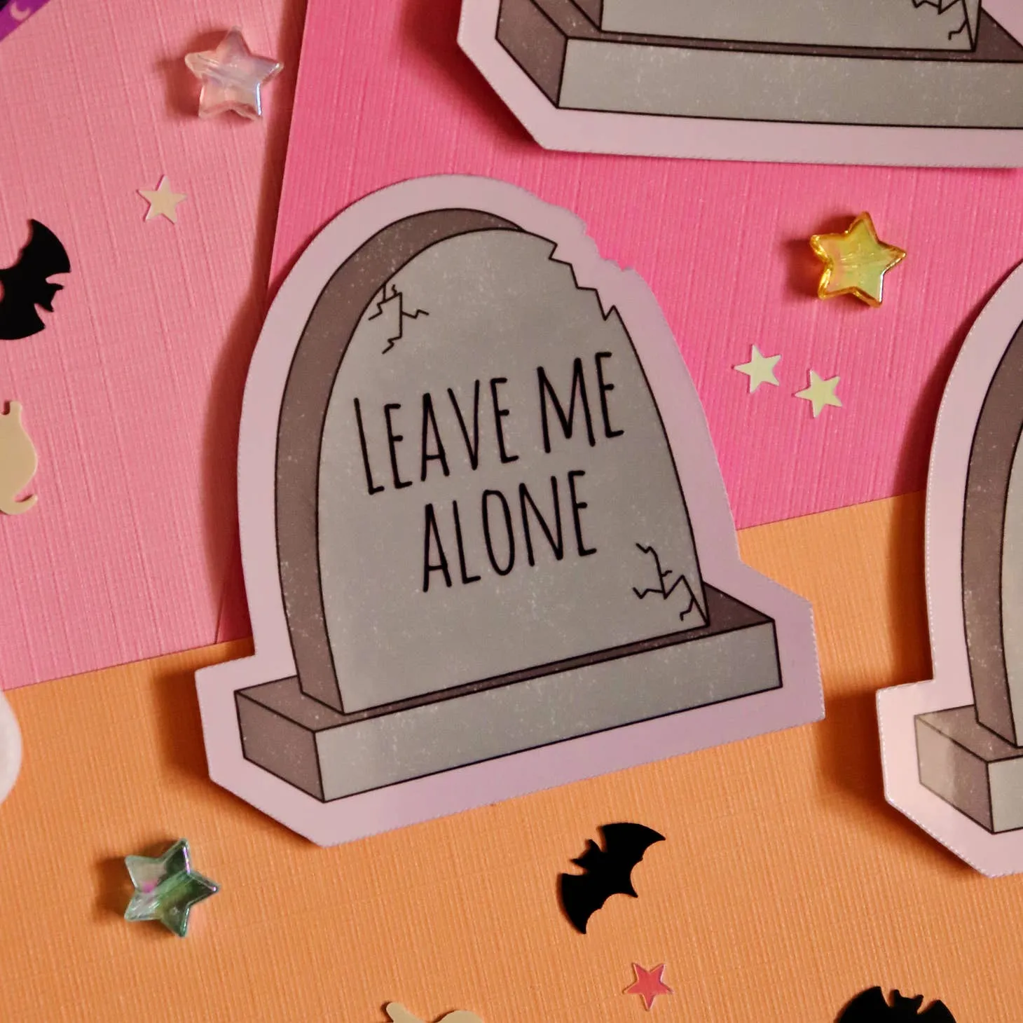 Leave Me Alone | Glossy Sticker