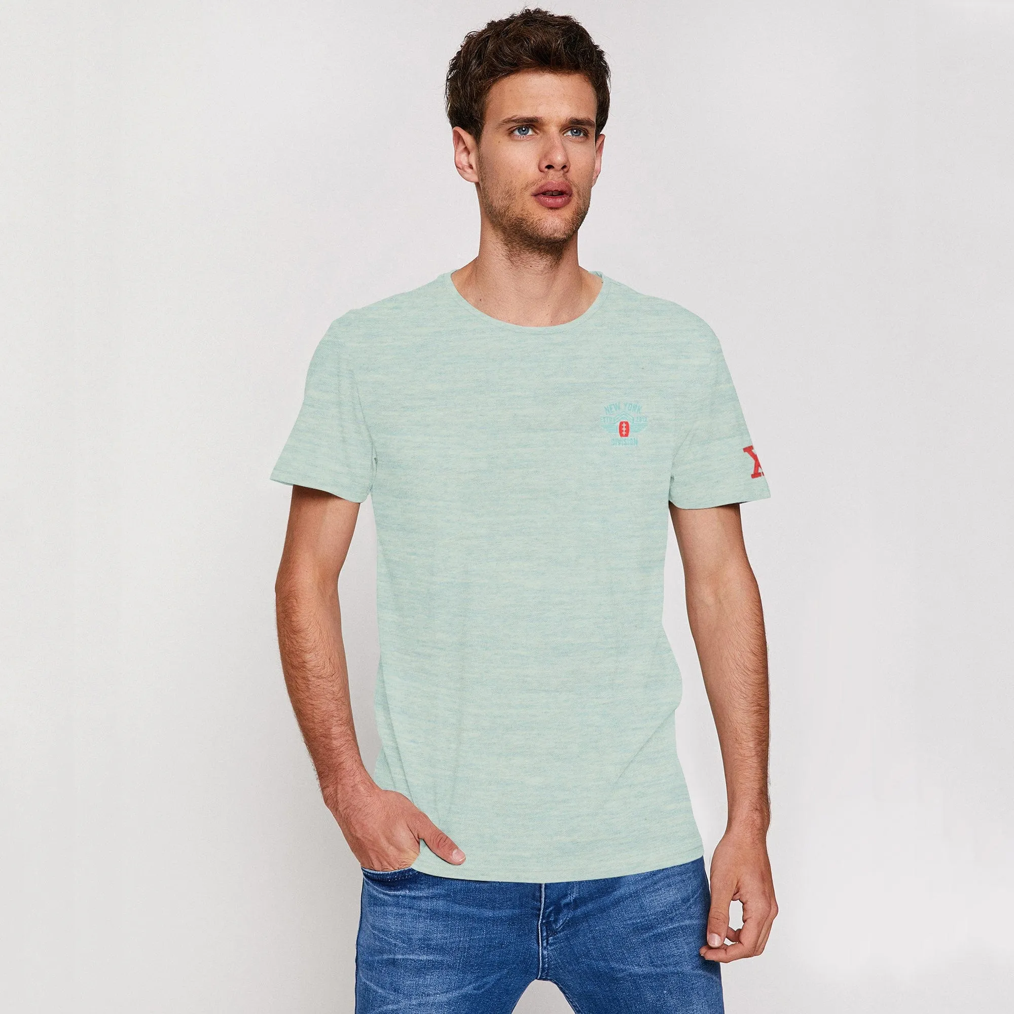 MEN'S NATURAL AQUA TEE SHIRT