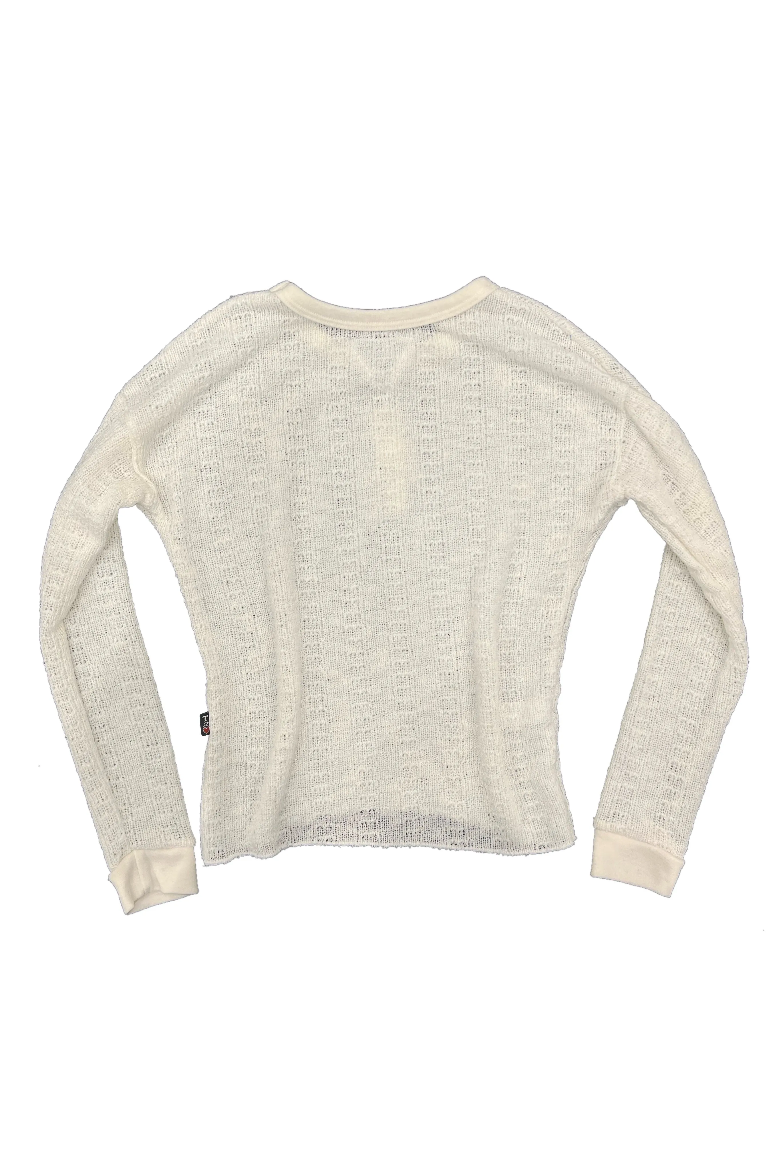 Natural Knit Long Sleeve Tee