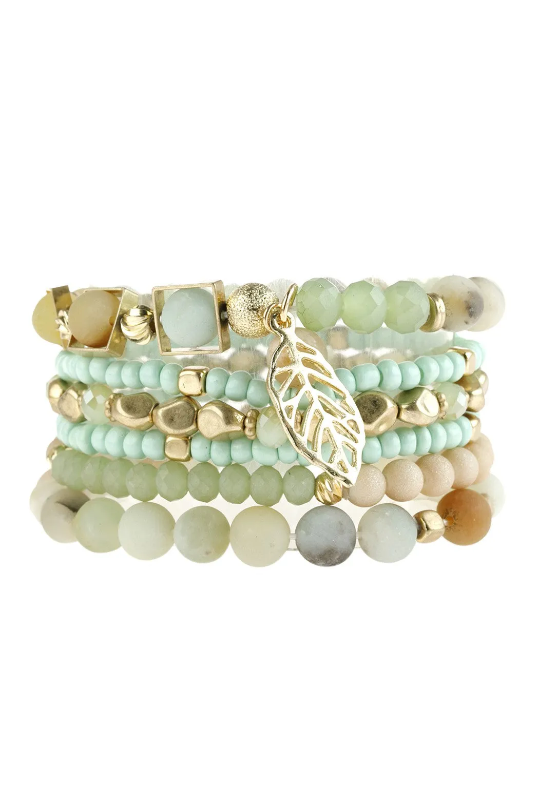 Natural Stone Bracelet Set