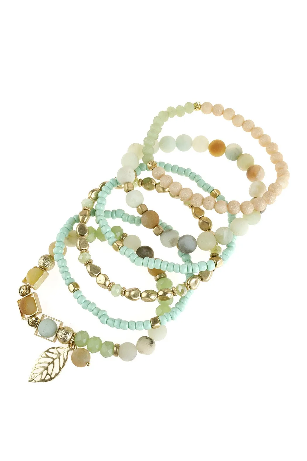 Natural Stone Bracelet Set