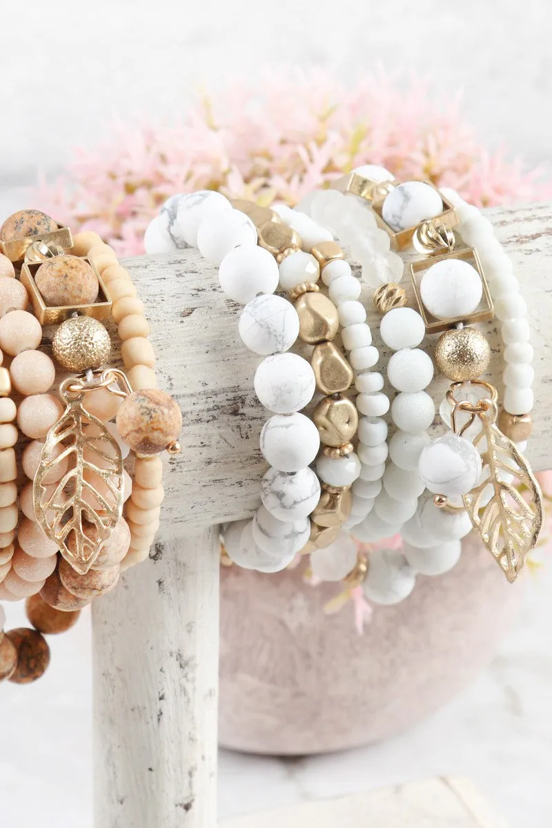 Natural Stone Bracelet Set