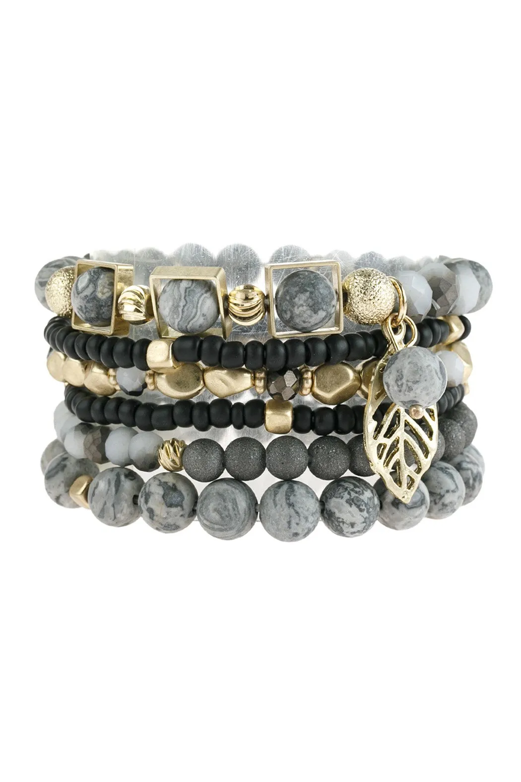 Natural Stone Bracelet Set