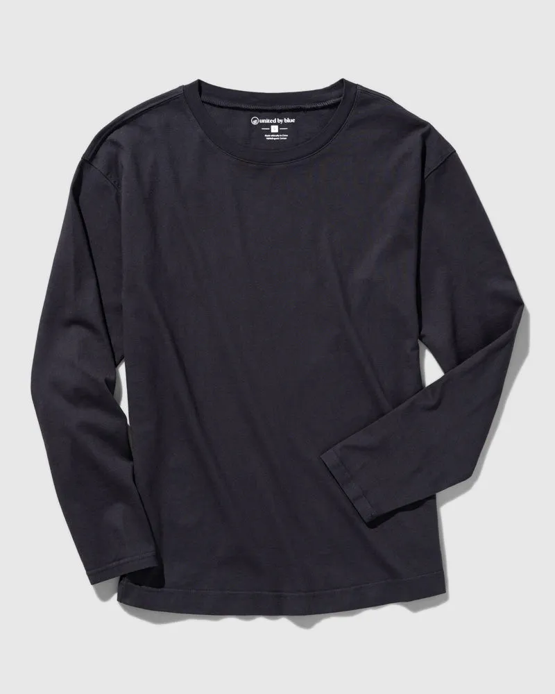 Organic Long-Sleeve Slouchy Tee