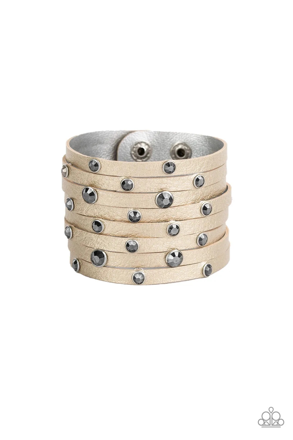 Paparazzi Go-Getter Glamorous Multi Wrap Bracelet