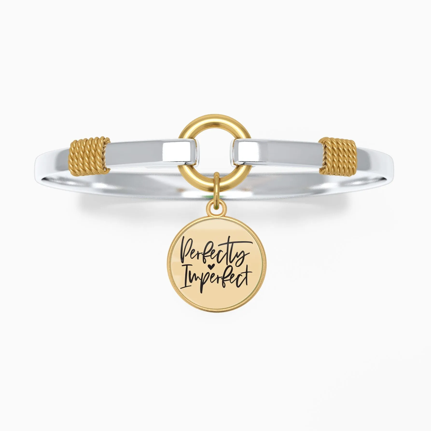 Perfectly Imperfect - Two-Tone Bracelet