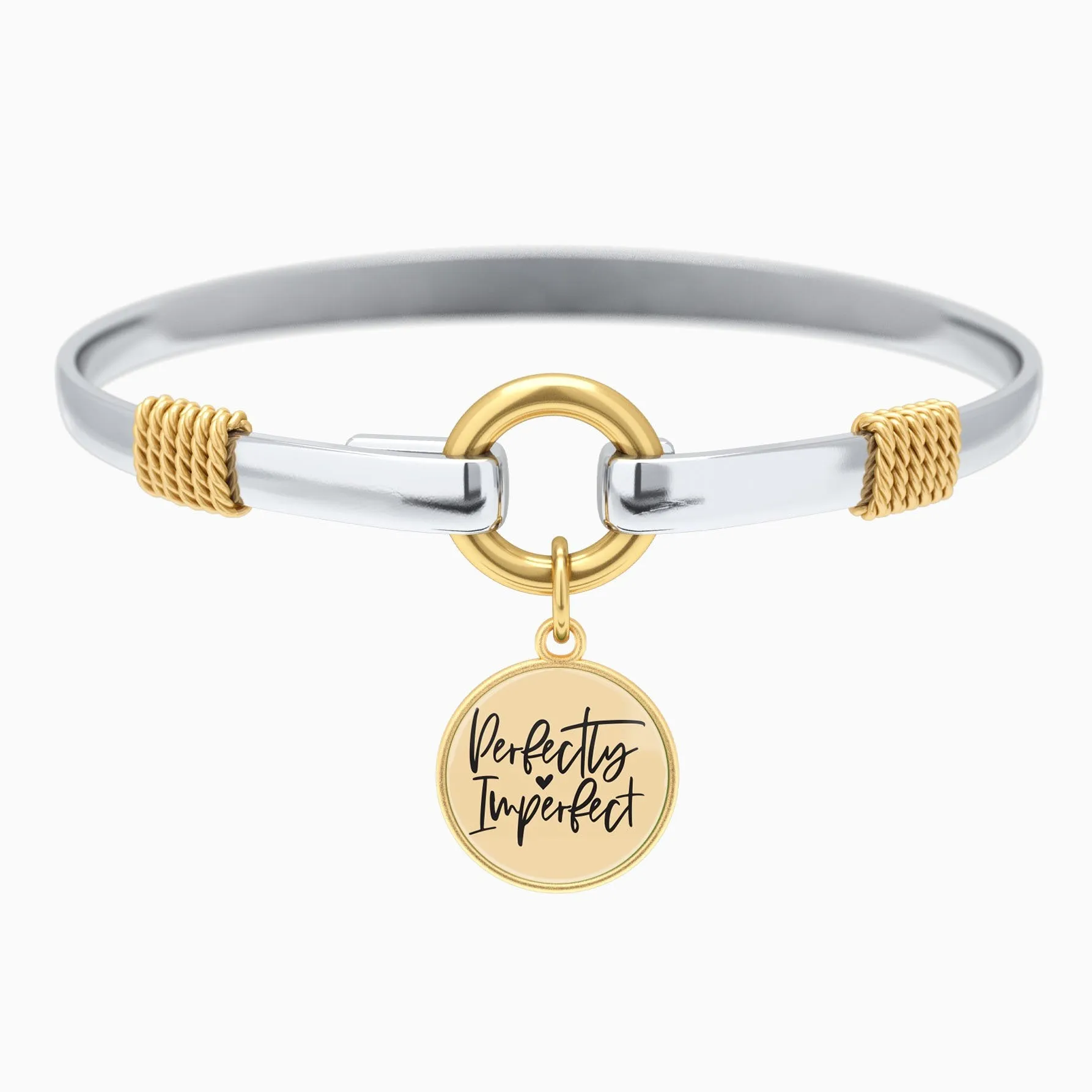 Perfectly Imperfect - Two-Tone Bracelet