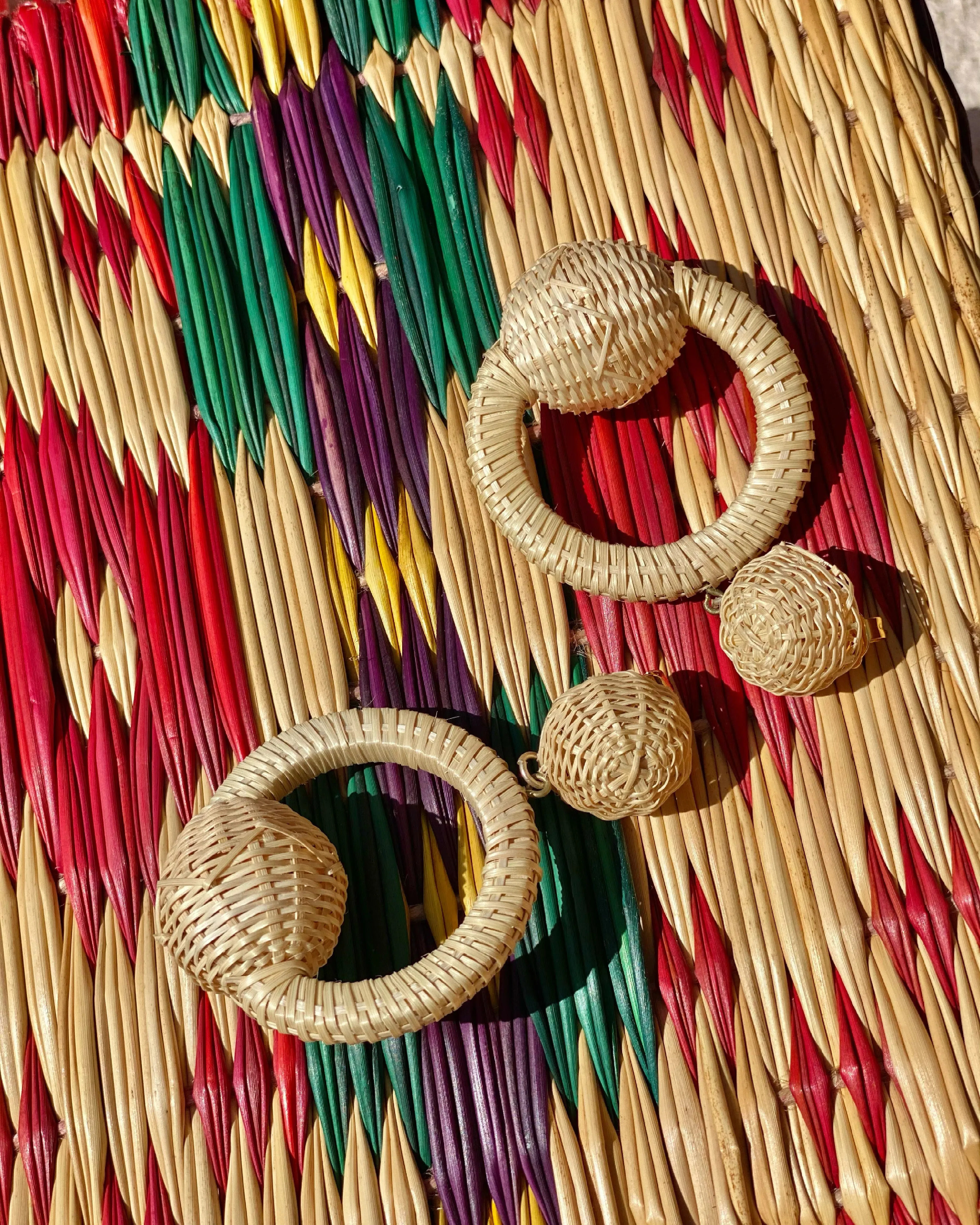 RATTAN HOOP LALA- Natural