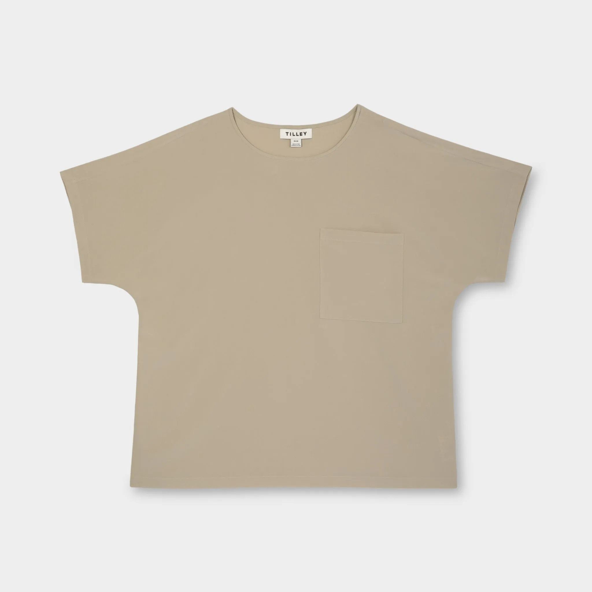 Slouchy Tech Slk Tee