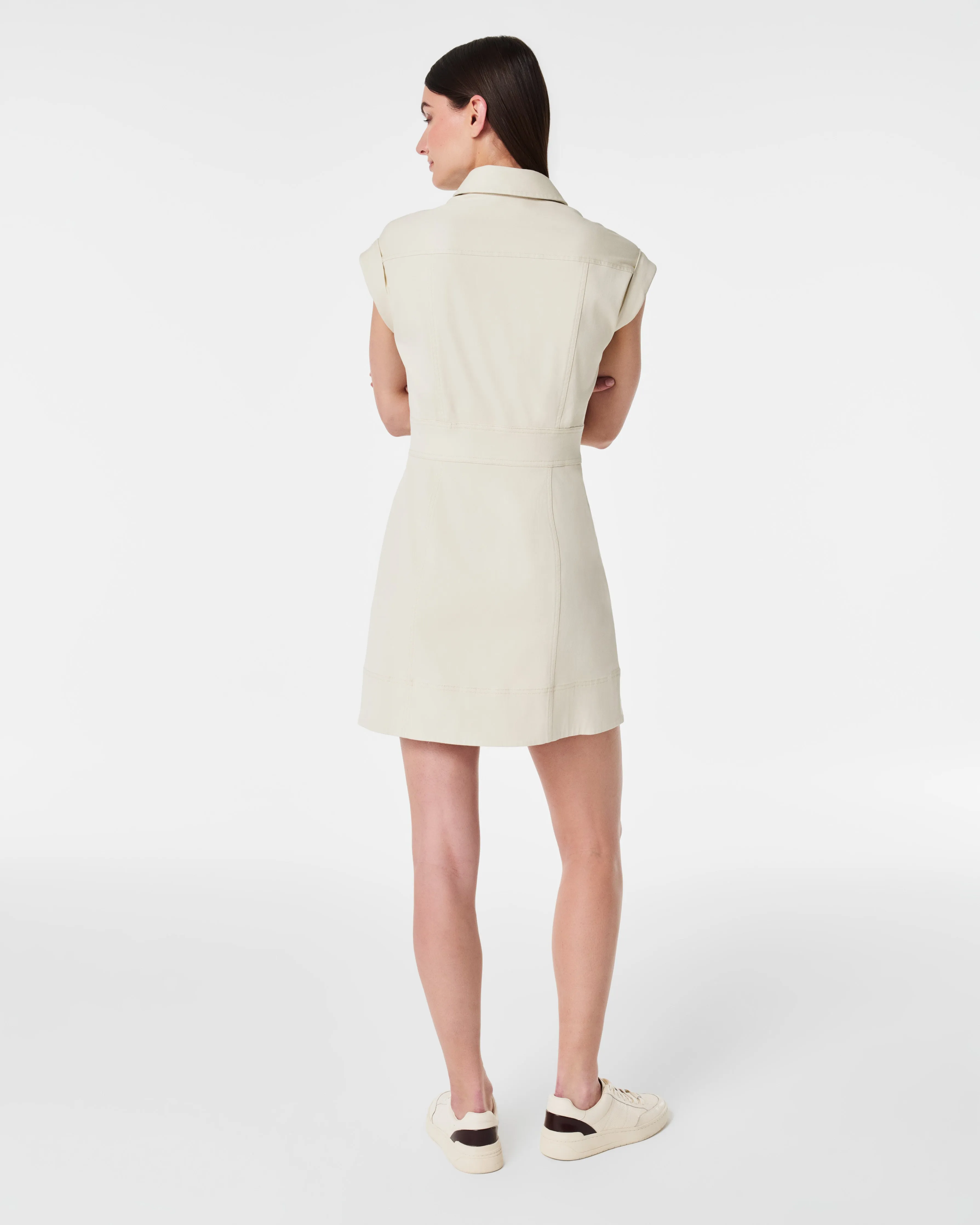 Stretch Twill Utility Dress