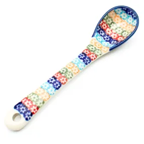 Sugar Spoon in Multi-Colored Flowers