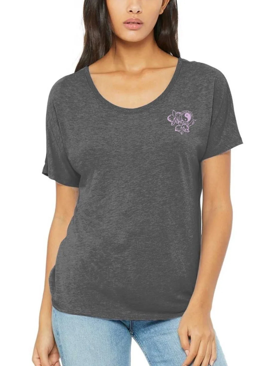 T&C Surf Brushed Orchid Slouchy Crew Tee