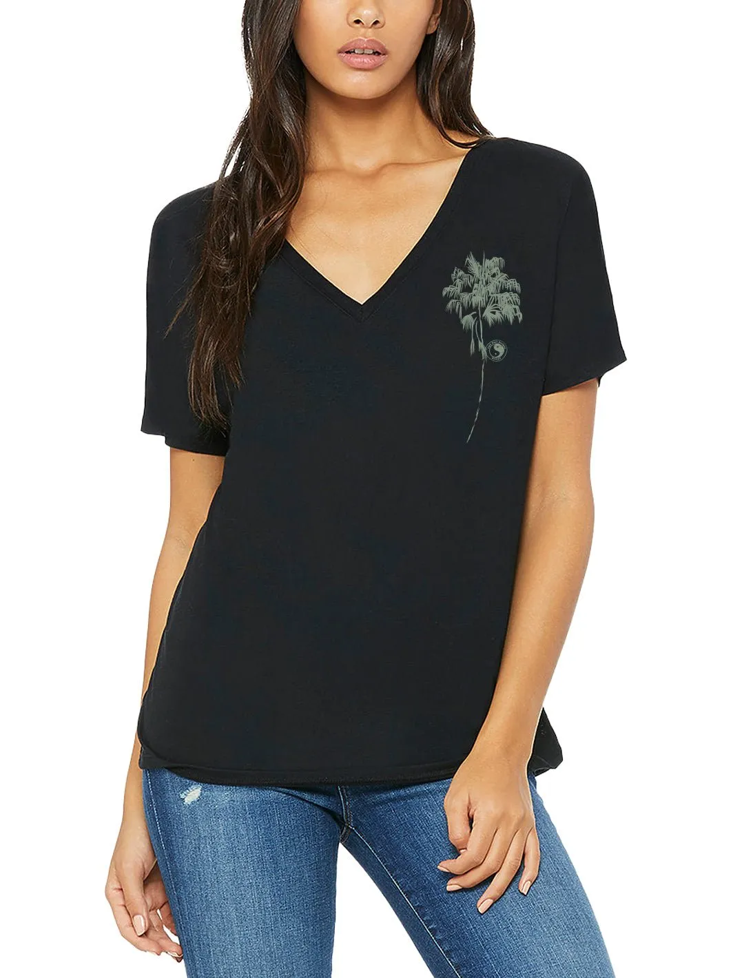 T&C Surf Loulu Palm Slouchy VTee