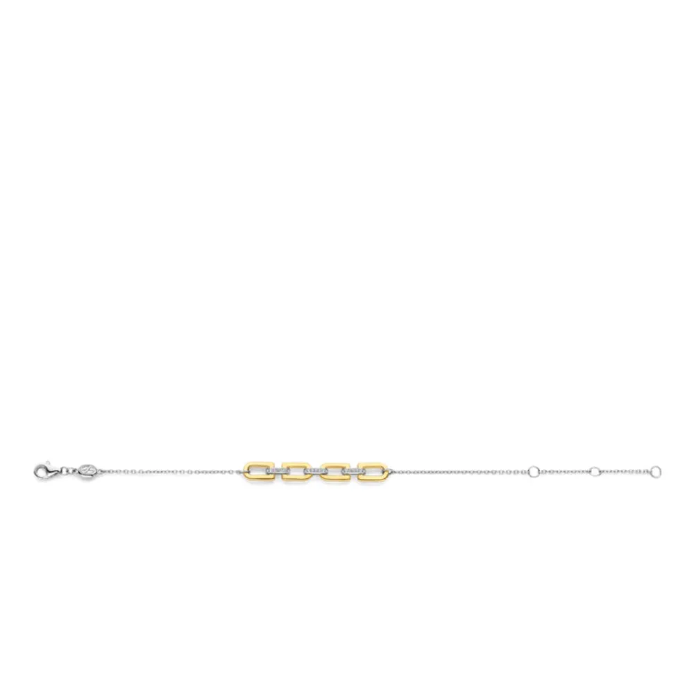 Ti Sento Two-Tone Link Bracelet