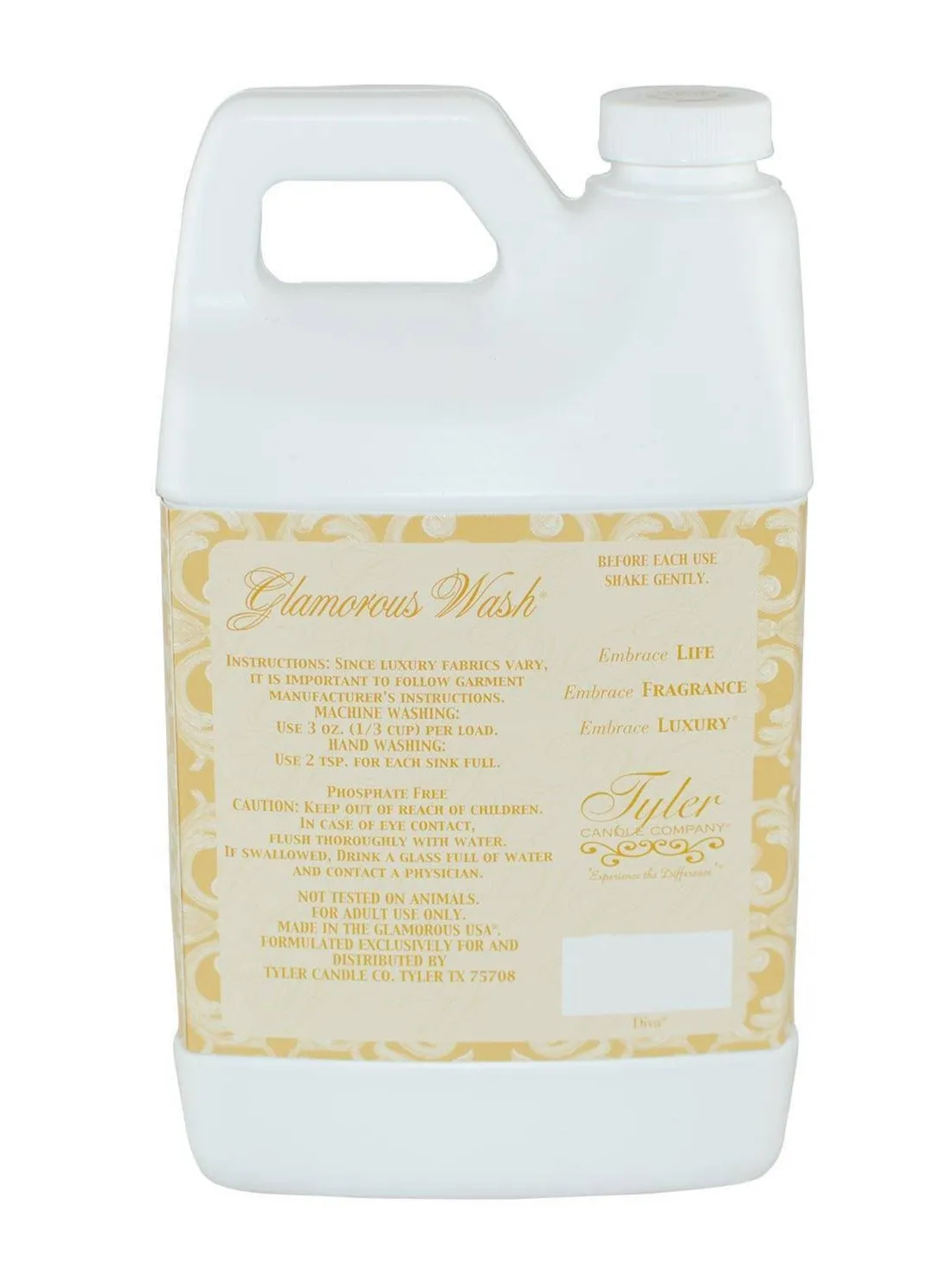 Tyler Glamorous Wash 128oz