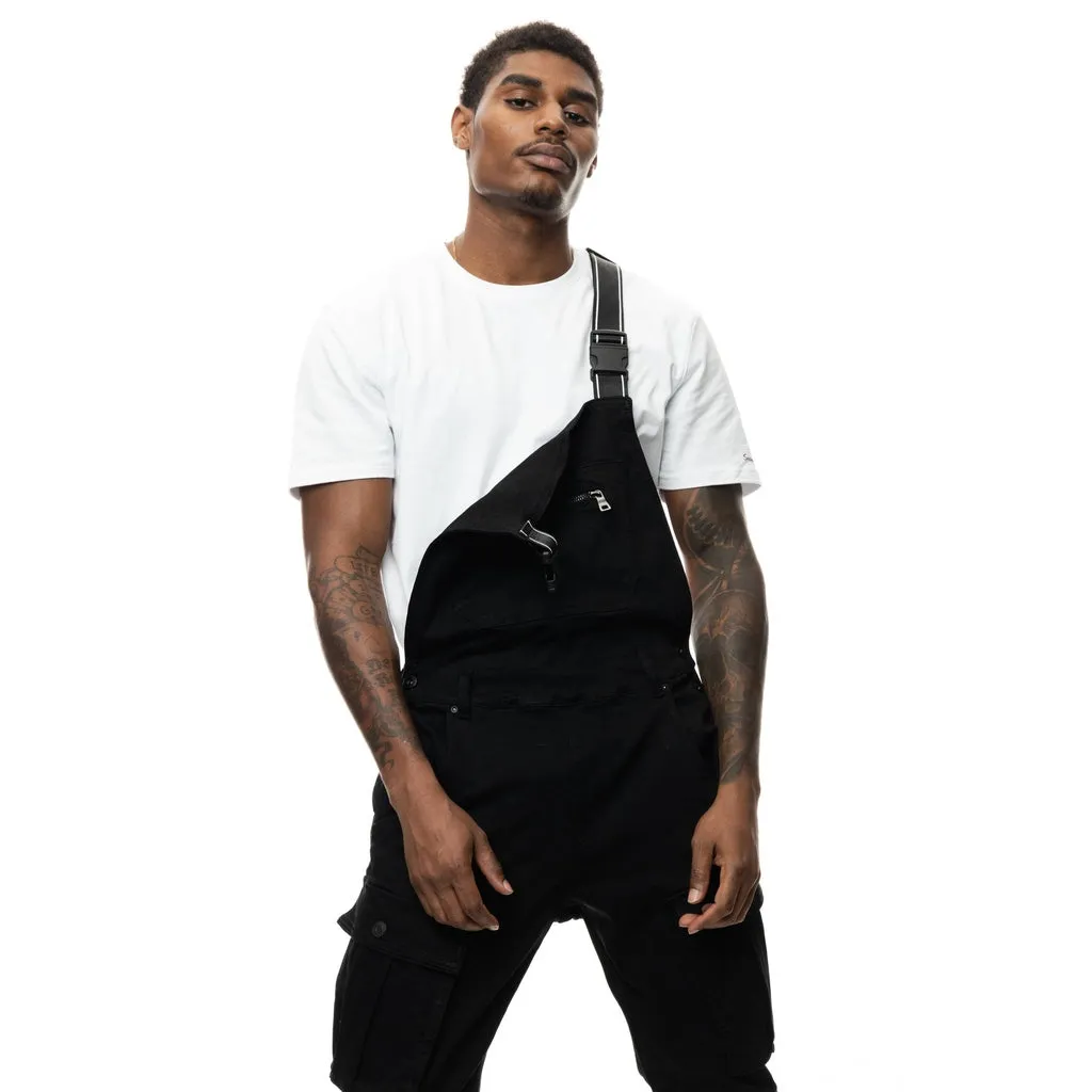 Utility Cargo Overall - Black