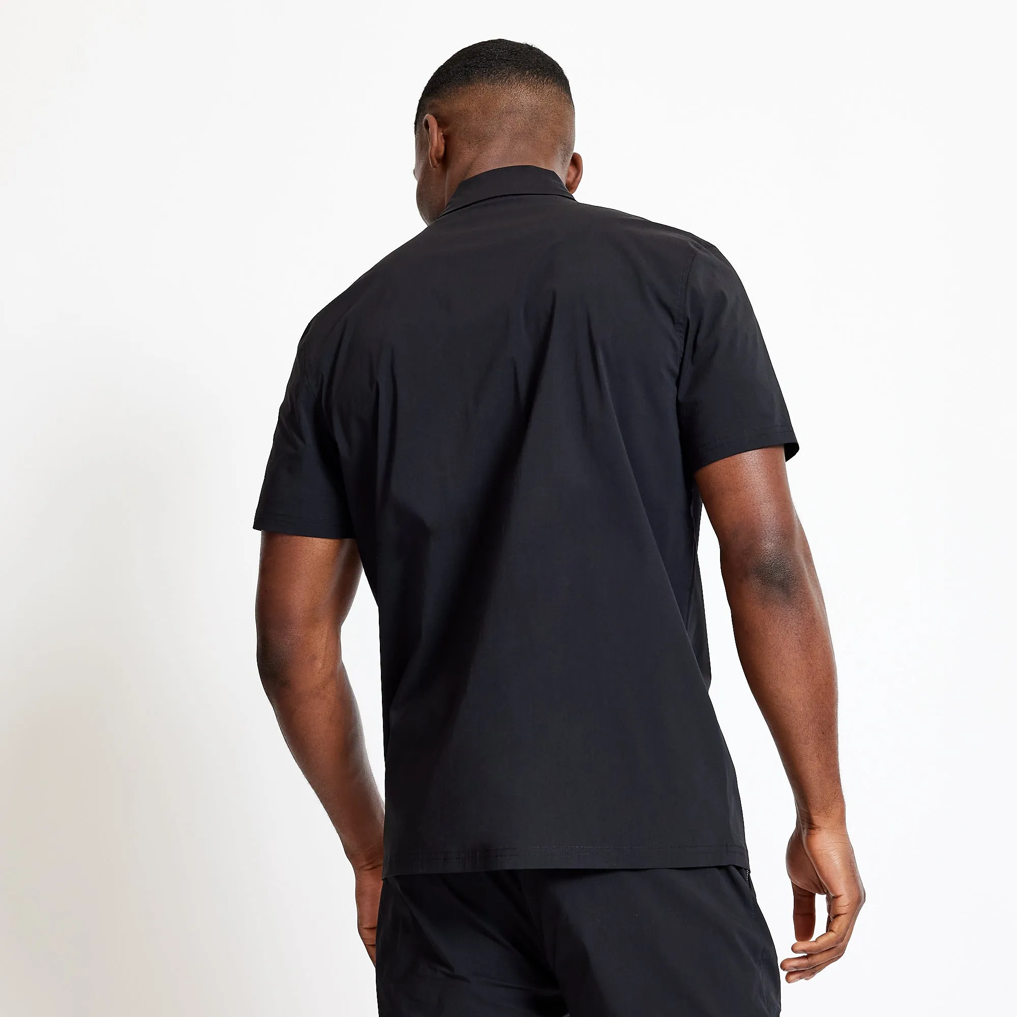 Utility Short Sleeve Shirt - Black