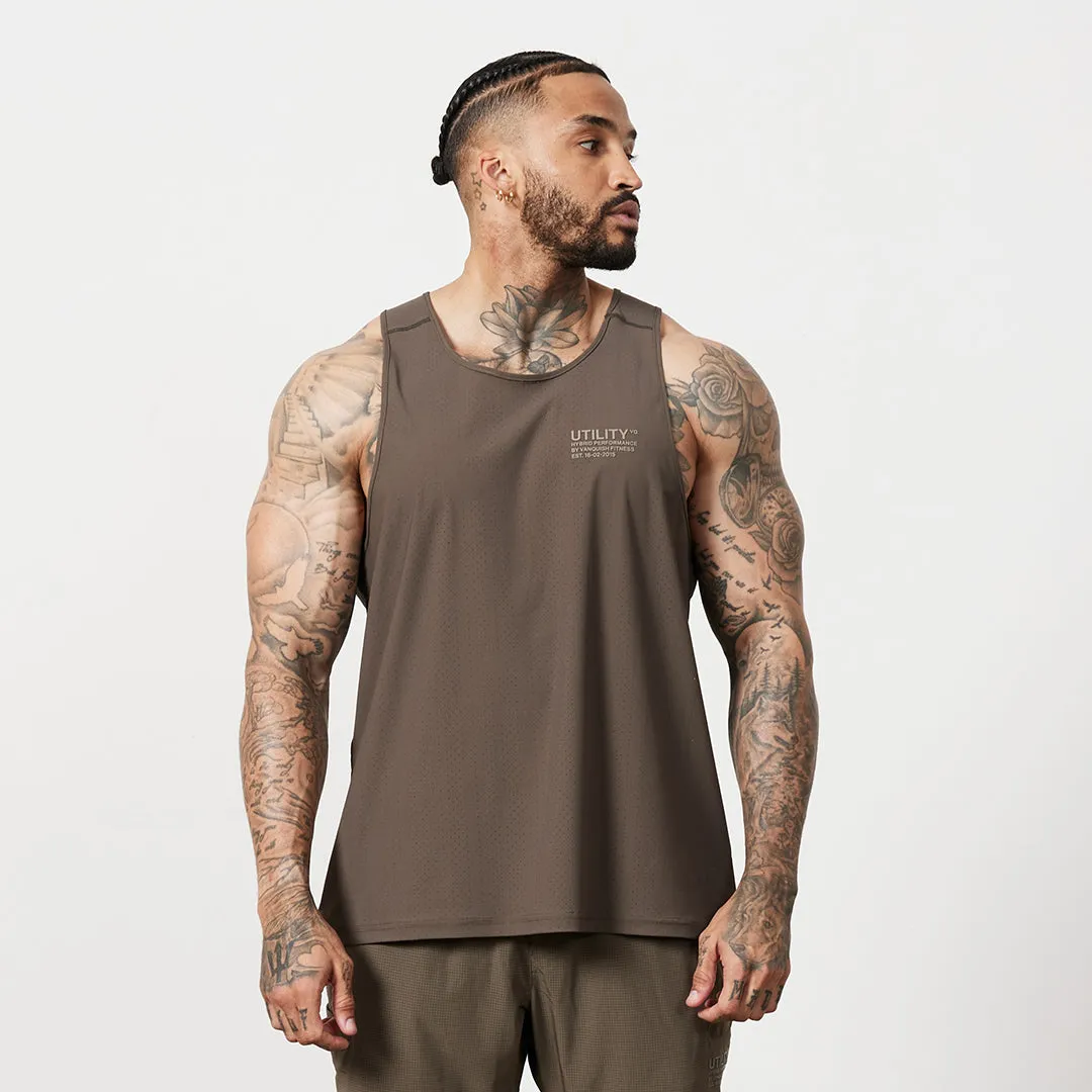 Vanquish Utility Brown Performance Tank