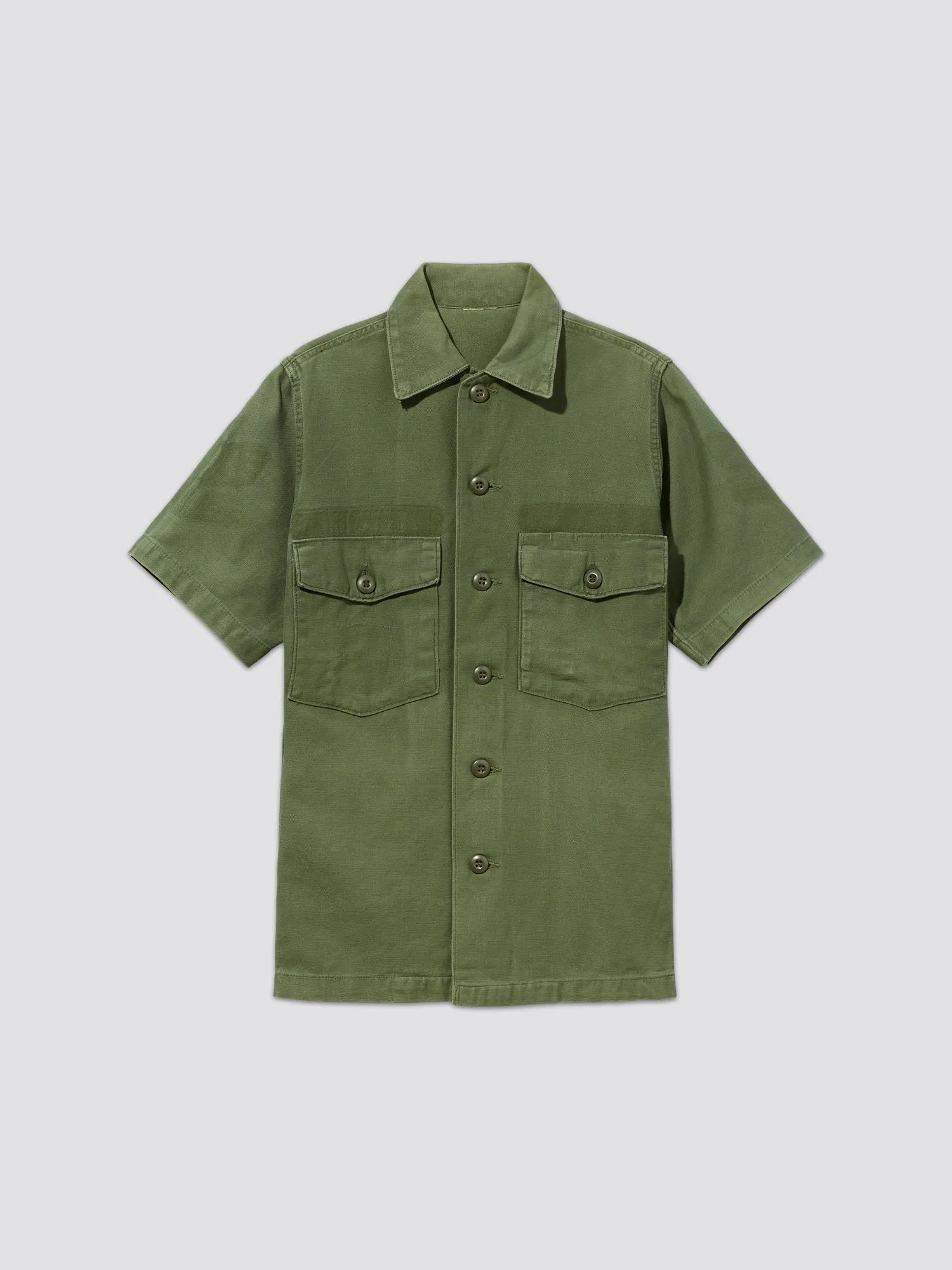 VINTAGE 70s UTILITY SHORT SLEEVE SHIRT